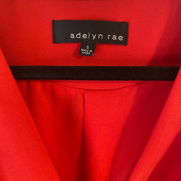 Adelyn Rae Camryn Red Blazer Dress NWT - Picture 6 of 8